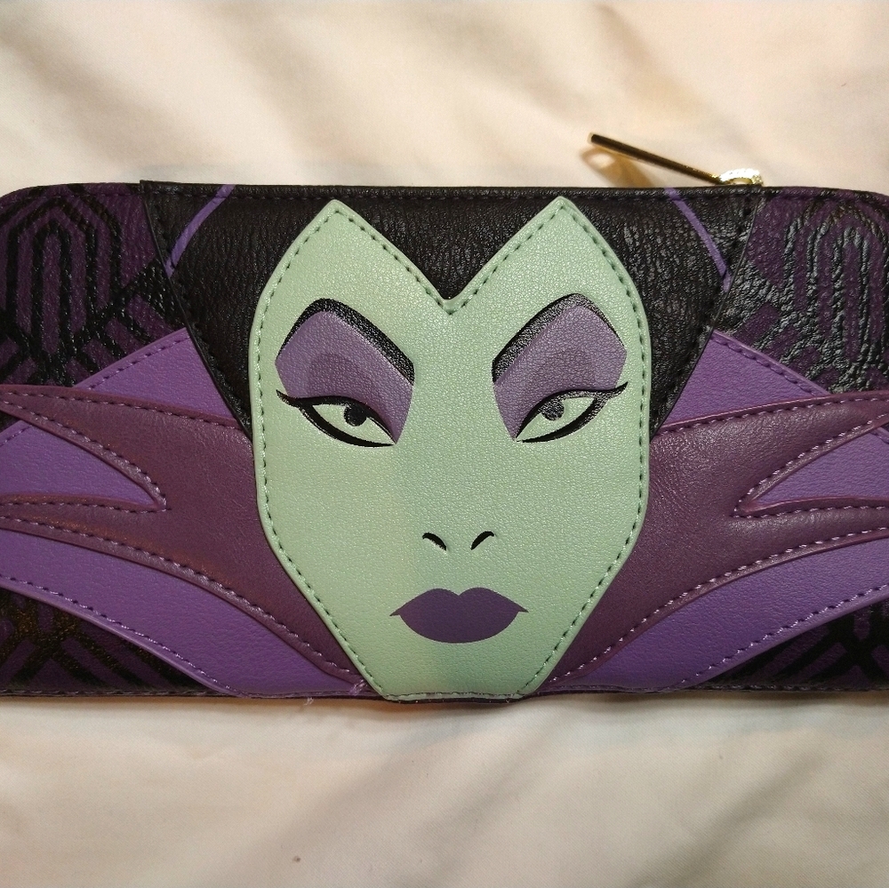 Loungefly Disney Maleficent villains wallet
